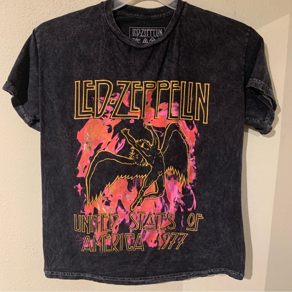 Led Zeppelin Vintage Y2K Style Graphic Band T-shirt